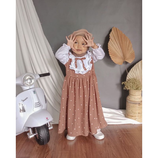 LittleAaron RZ BEATRICE dress anak gamis anak bayi motif yang lucu PART2