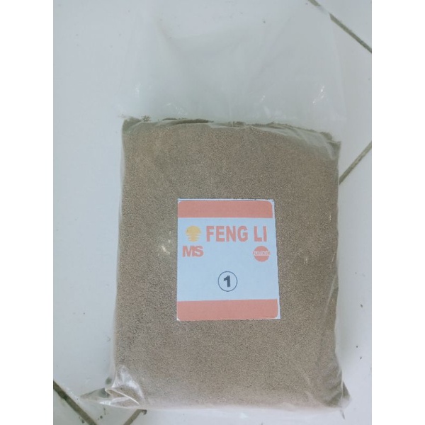 Pelet udang Fengli 1 repack 500 grm dan 1 kg
