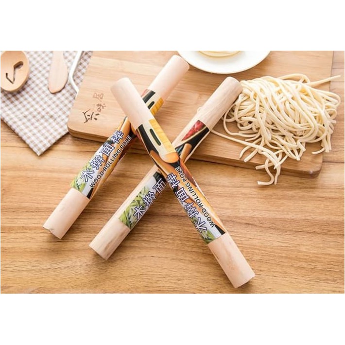 Rolling pin kayu adonan