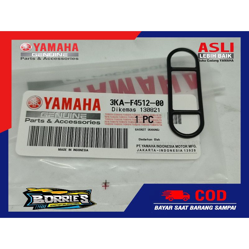 Karet Seal Kran Bensin Tangki Yamaha RX King Scorpio 3KA-F4512-00