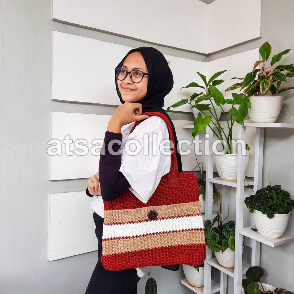 Tote Bag Rajut ATSACOLLECTION