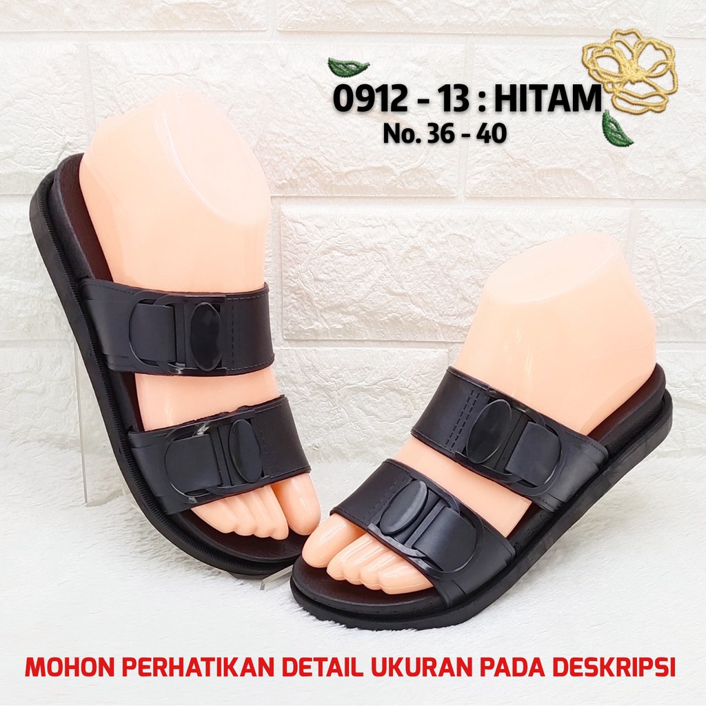 Sandal Wanita Balance 0912 13 Jelly Tebal Original Wedges Empuk Lentur Cantik Nice Diskon Promo