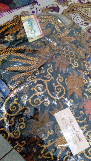Motif Random - Kemeja Batik Hem Pendek Pria Kerja Kantor Kondangan Seragam Flash Sale Murah