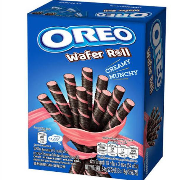 

Oreo Wafer Roll Strawberry [54gr]