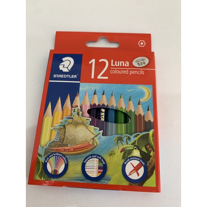 

PENSIL WARNA LUNA PENDEK 12W