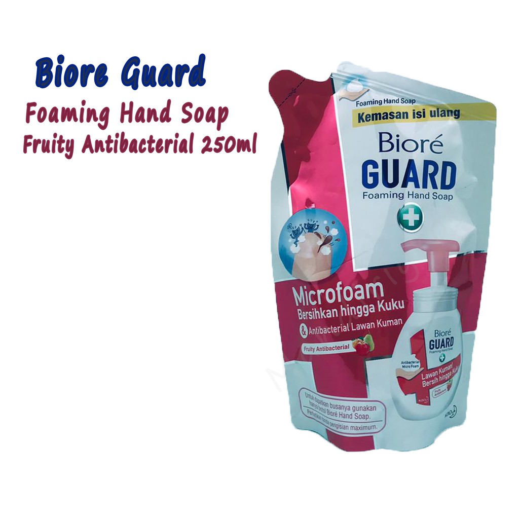 Sabun cuci tangan * Fruity Antibacterial * Biore Guard * 250ml