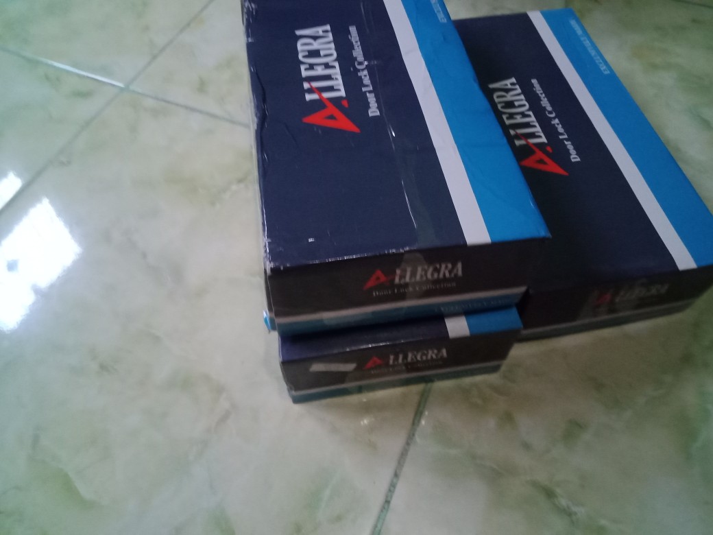 Kunci Pintu Besar Gagang Kotak Silinder Kumplit Set 25 Cm L Gagang L Handle Allegra