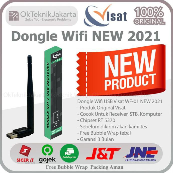 Ready&Siapkirim Dongle Wifi Sumpit Visat Untuk Receiver Parabola New