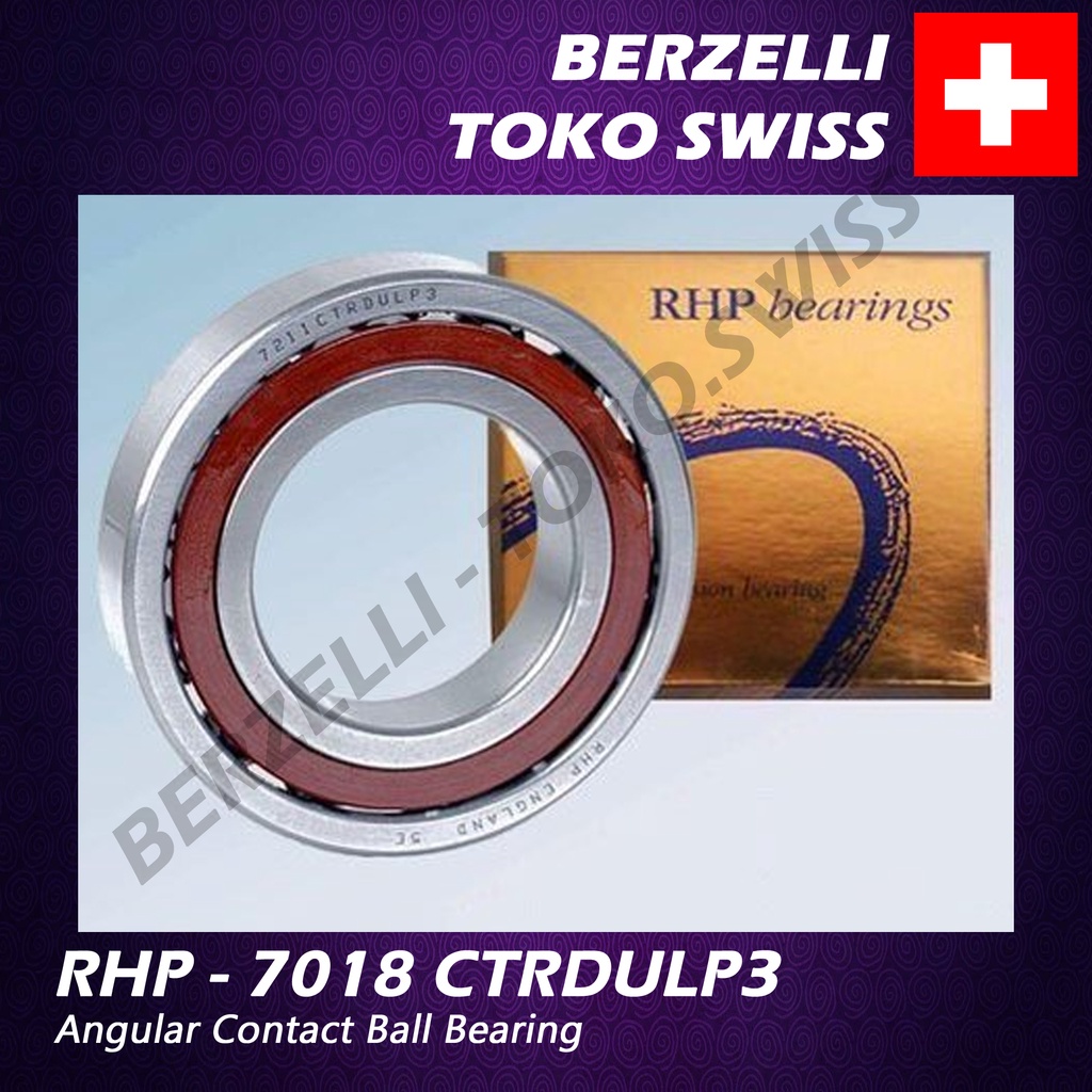 RHP 7018 CTRDULP3 ANGULAR CONTACT BALL BEARING