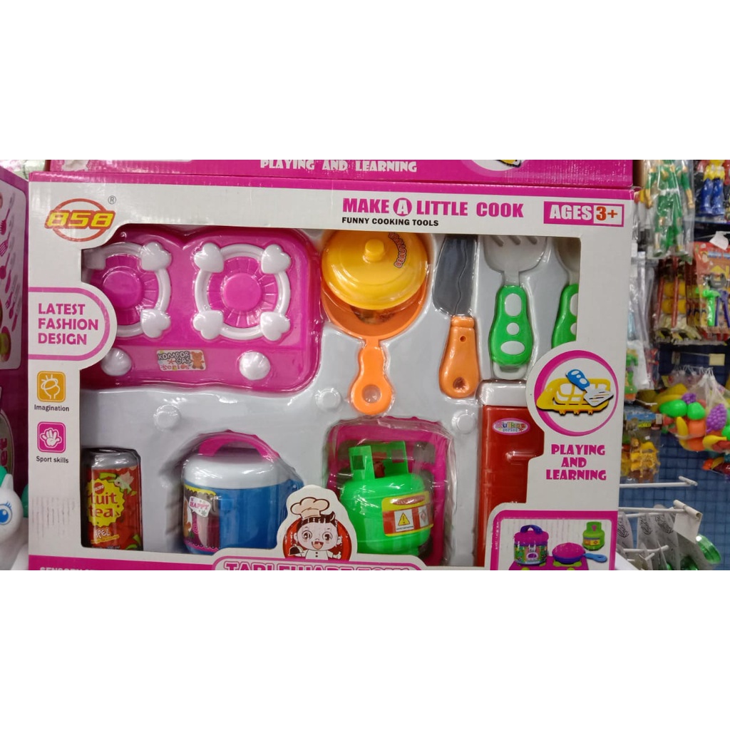 mainan anak perempuan kitchen set