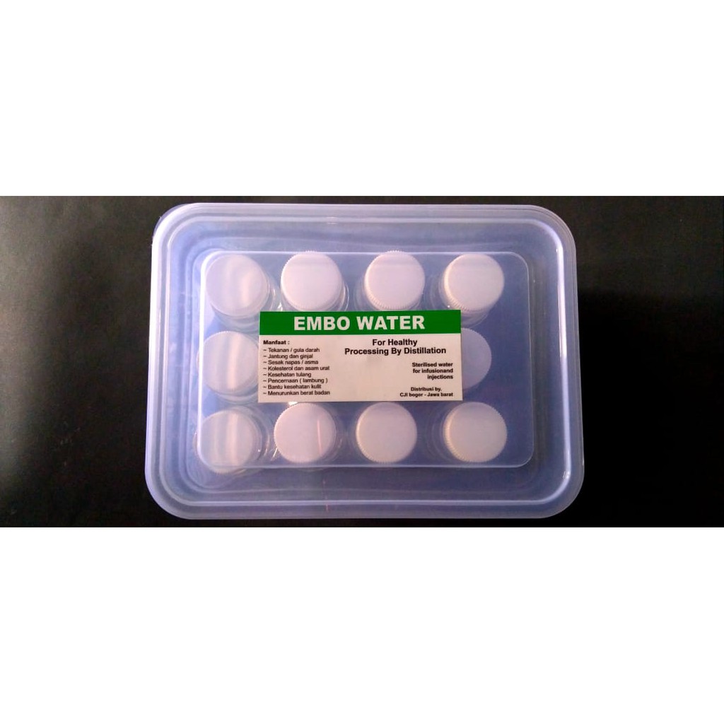 

EMBO WATER Untuk Kolesterol dan Asam Urat