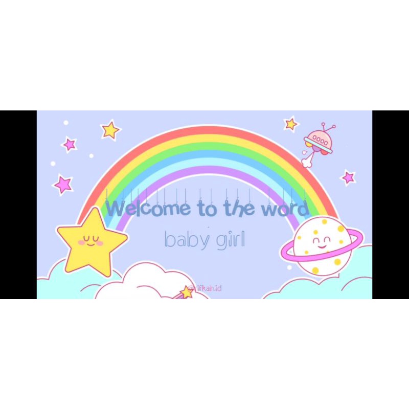 Video ucapan ulang tahun anak/undangan digital aqiqah/undangan video digital