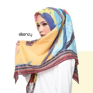 Jual Kerudung Voal Original Deenay Sugar Diskon