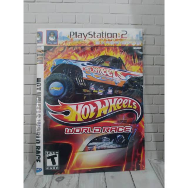 CD DVD KASET PS2 K0_fab HOT WHEELS WORLD RACE