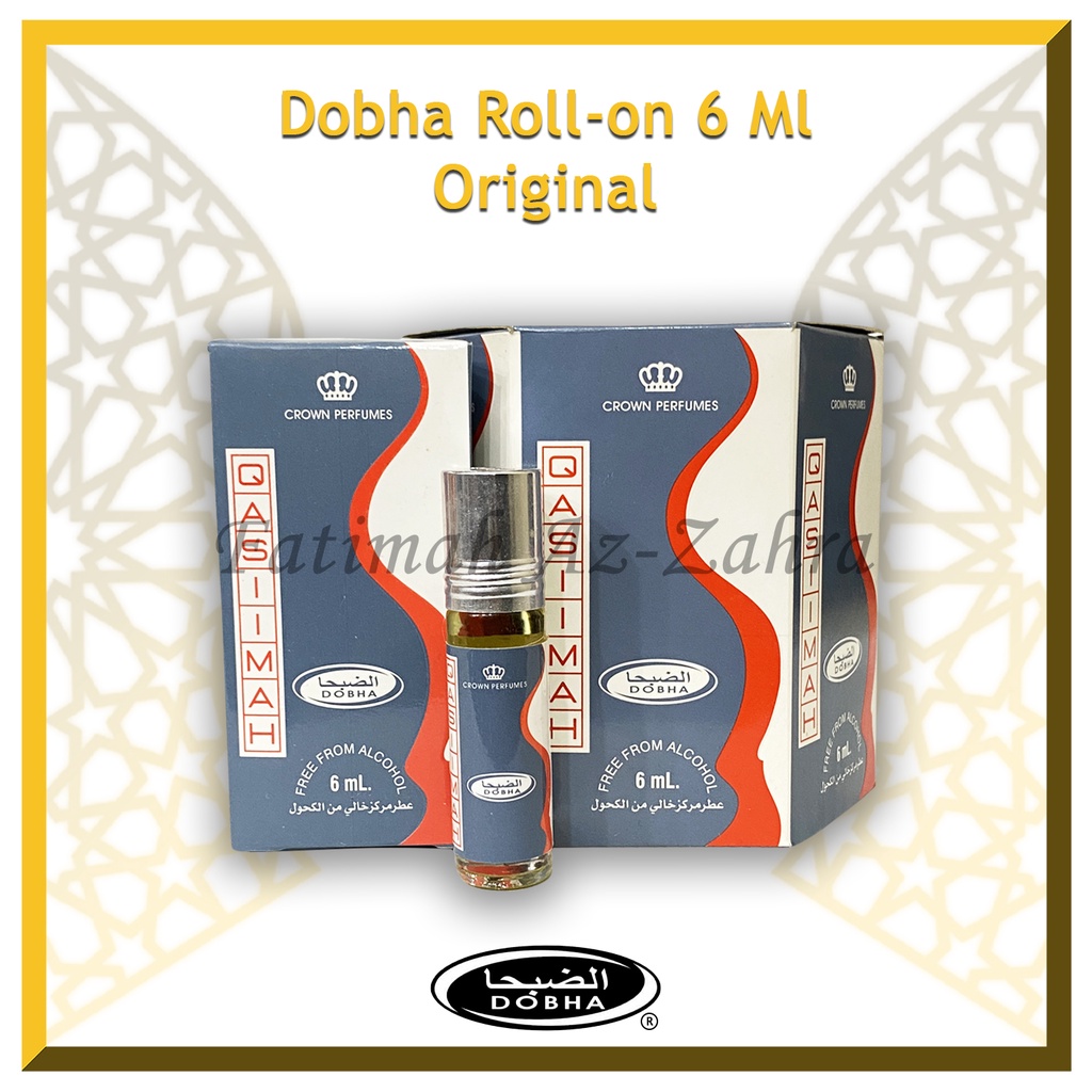 Parfum Dobha Non Alkohol 6 ml Roll on Qasiimah