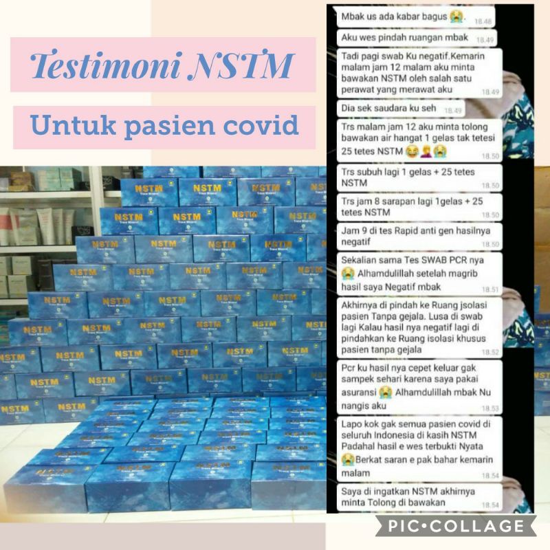NSTM NASA  herbal penjaga imun dan penyembuhan covid dll,