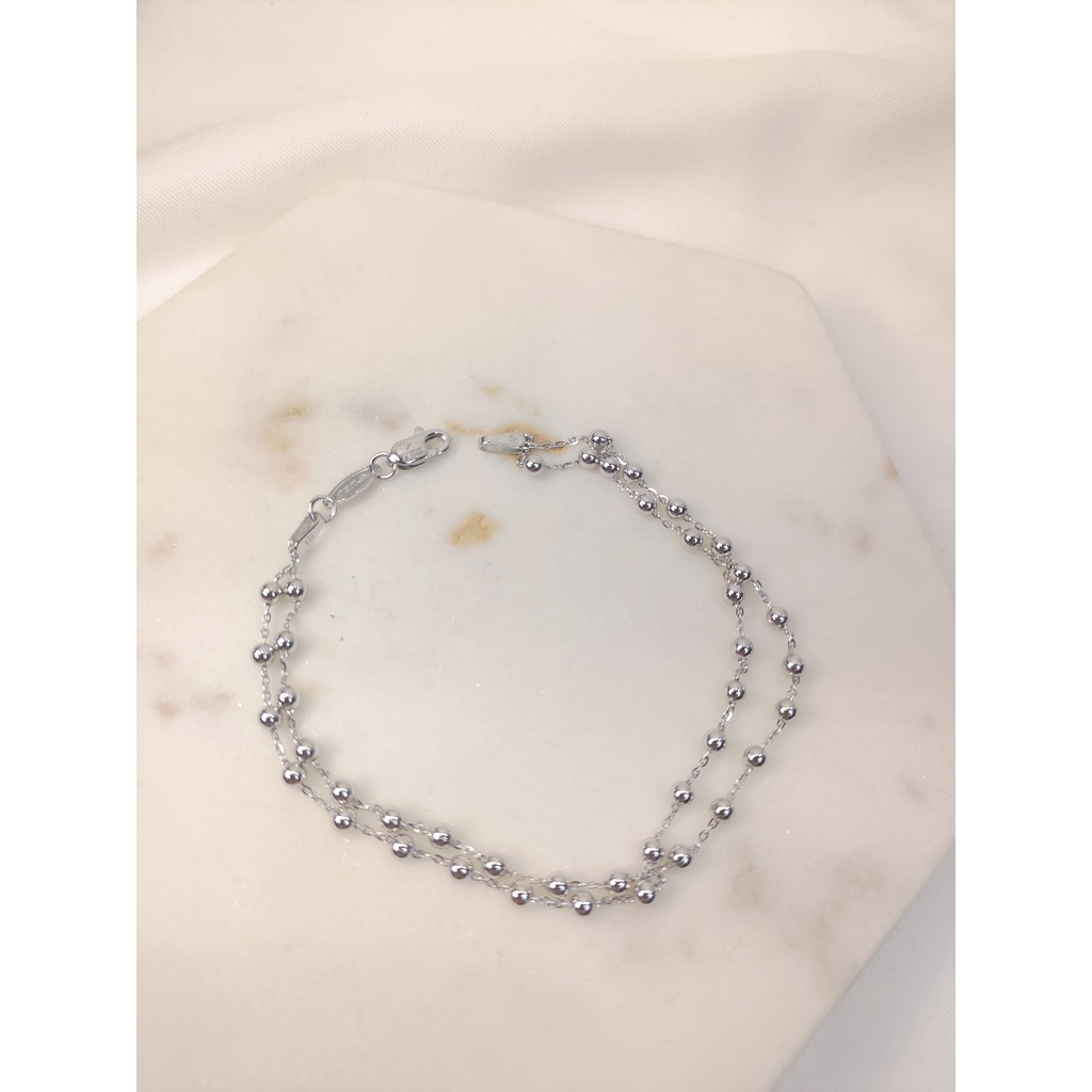 Gelang lada mas putih UBS 2lapis 750