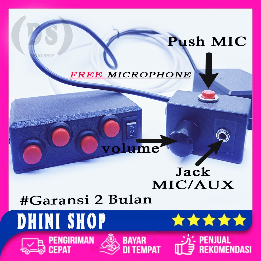 Modul Sirine Patwal Landun/Klakson Sirine Landun