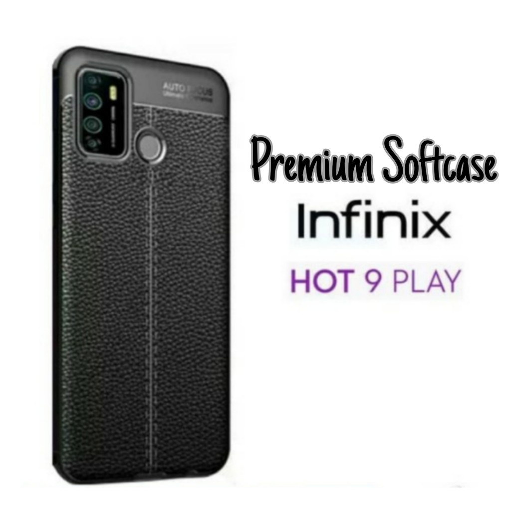 Case Infinix Hot 9 Play Autofocus Carbon Premium