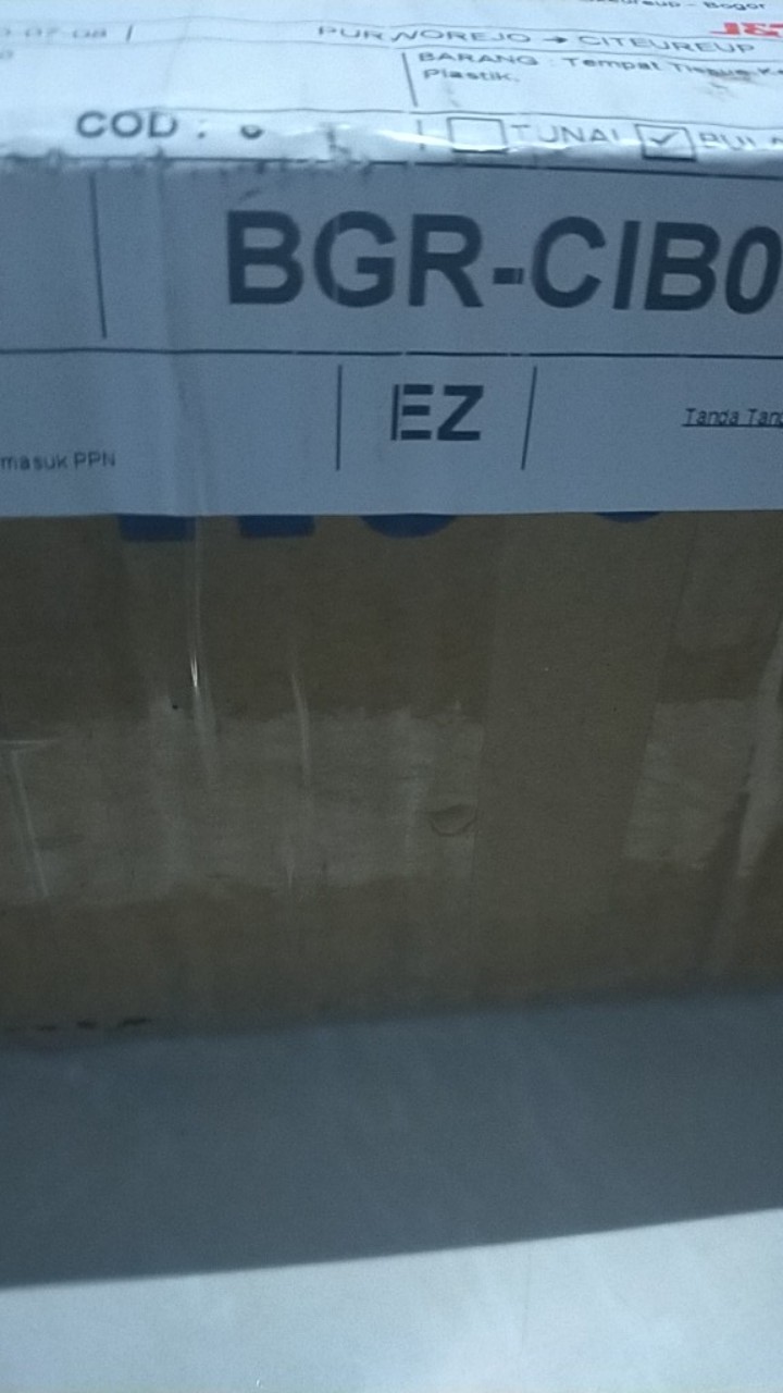 Tempat Tissue Kecil Kotak Plastik