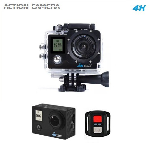 Sports Cam Mini DV HD WIFI Dual Screen With Remote Action Camera - Kamera Kecil