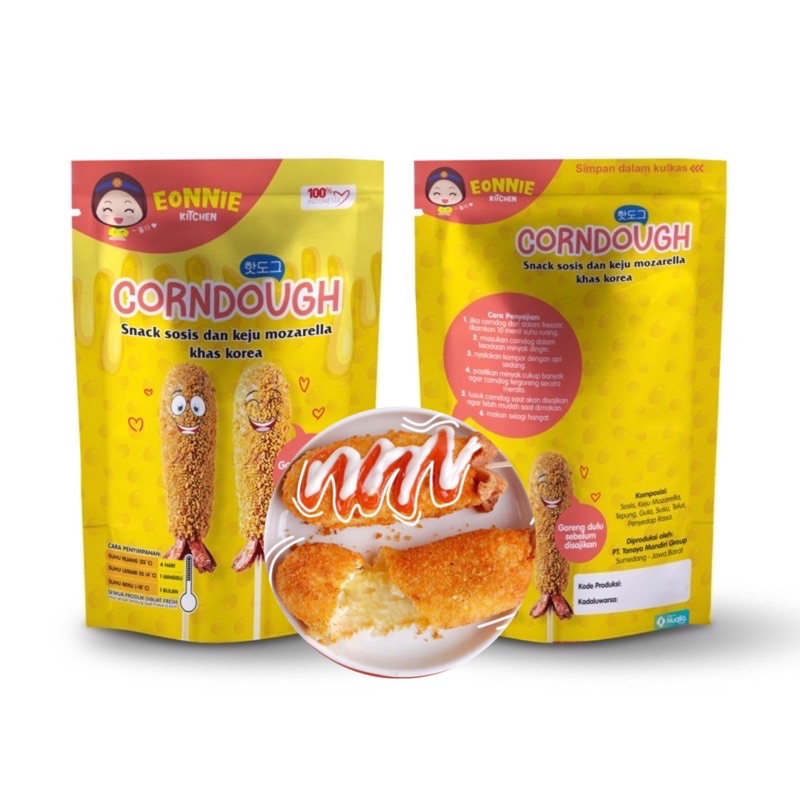 Corndog Corndough Eonnie Kitchen