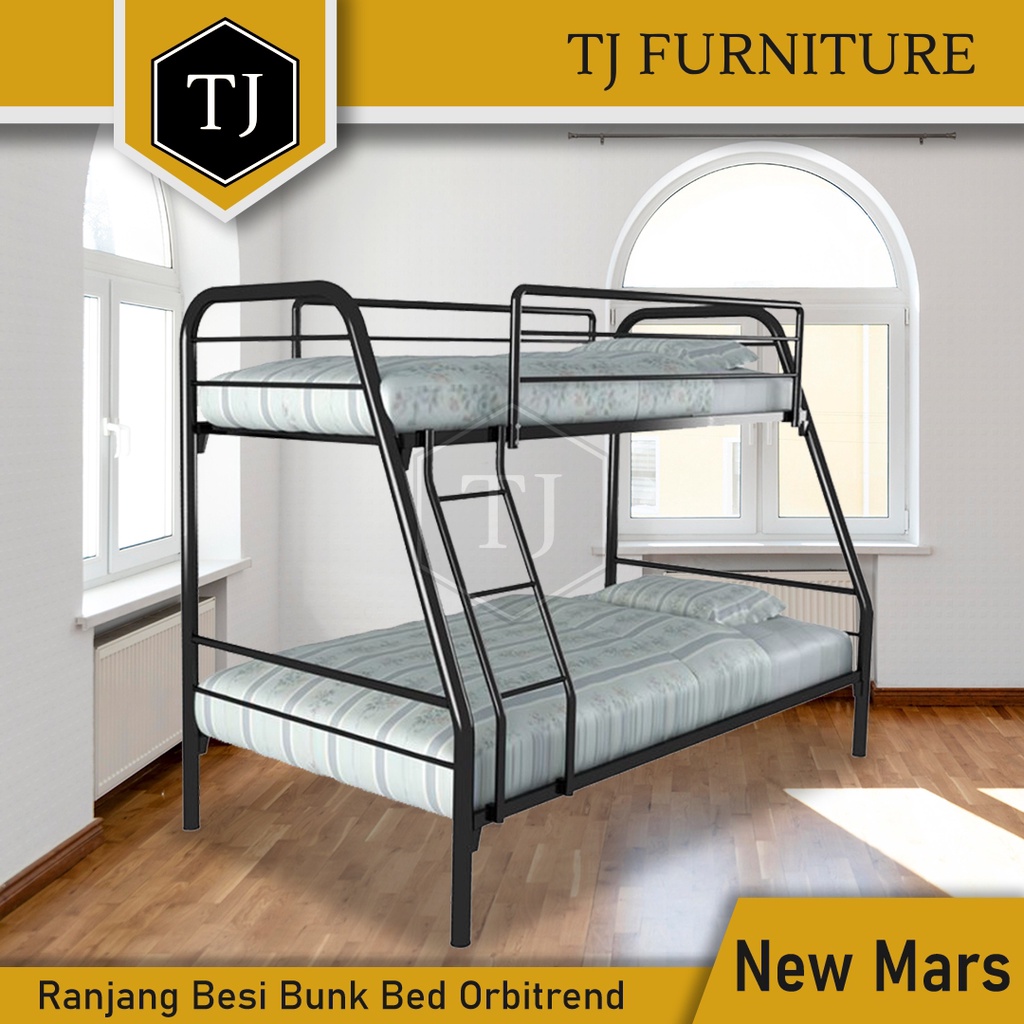 Jual Orbitrend New Mars Ranjang Susun Besi / Tempat Tidur Tingkat Besi ...