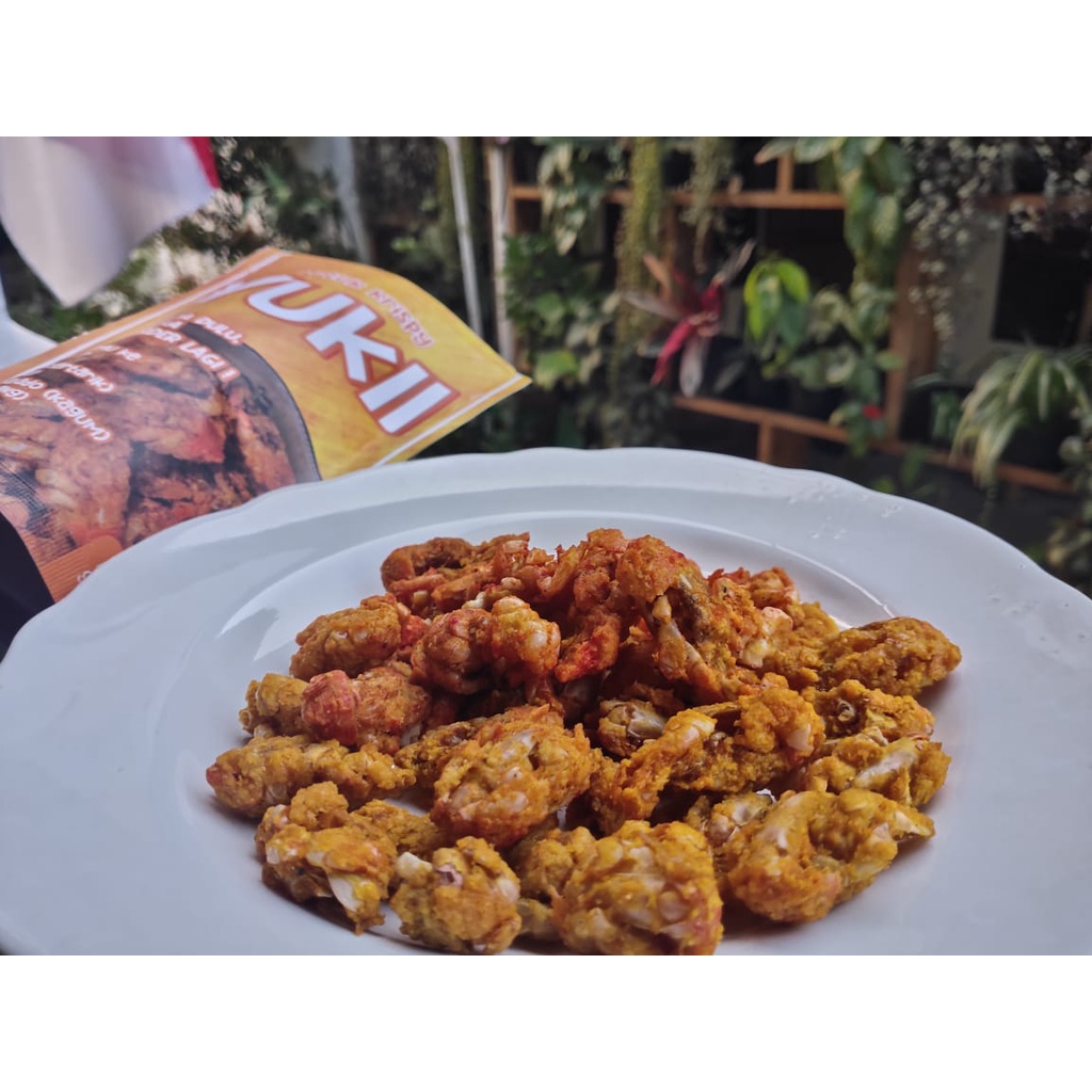 

Snack Seafood Yutuk Undur Undur Laut crispy