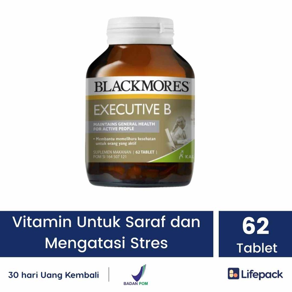 BLACKMORES MULTI B PERFORMANCE - STRESS - 62 KAPLET-62 Tablet