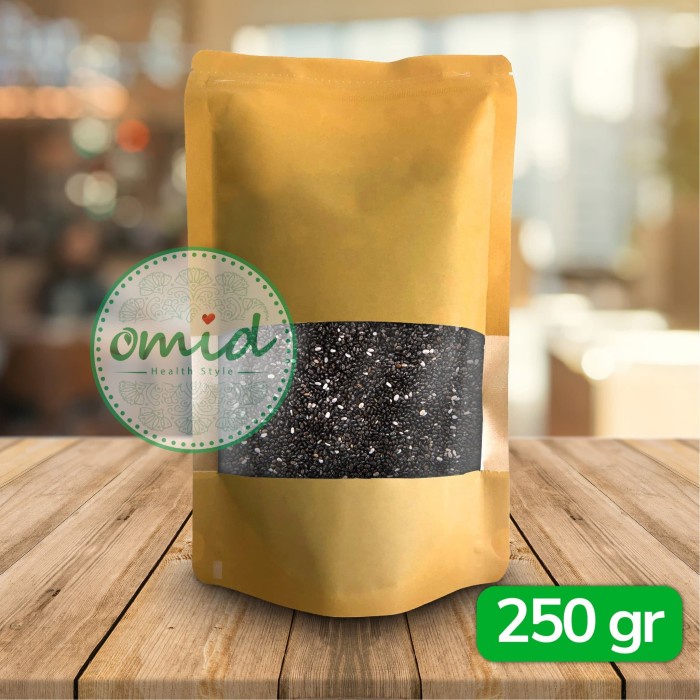 

ds201fs Organic Black Chia Seed (Biji Chia Hitam Organik) 250Gr Dscscv