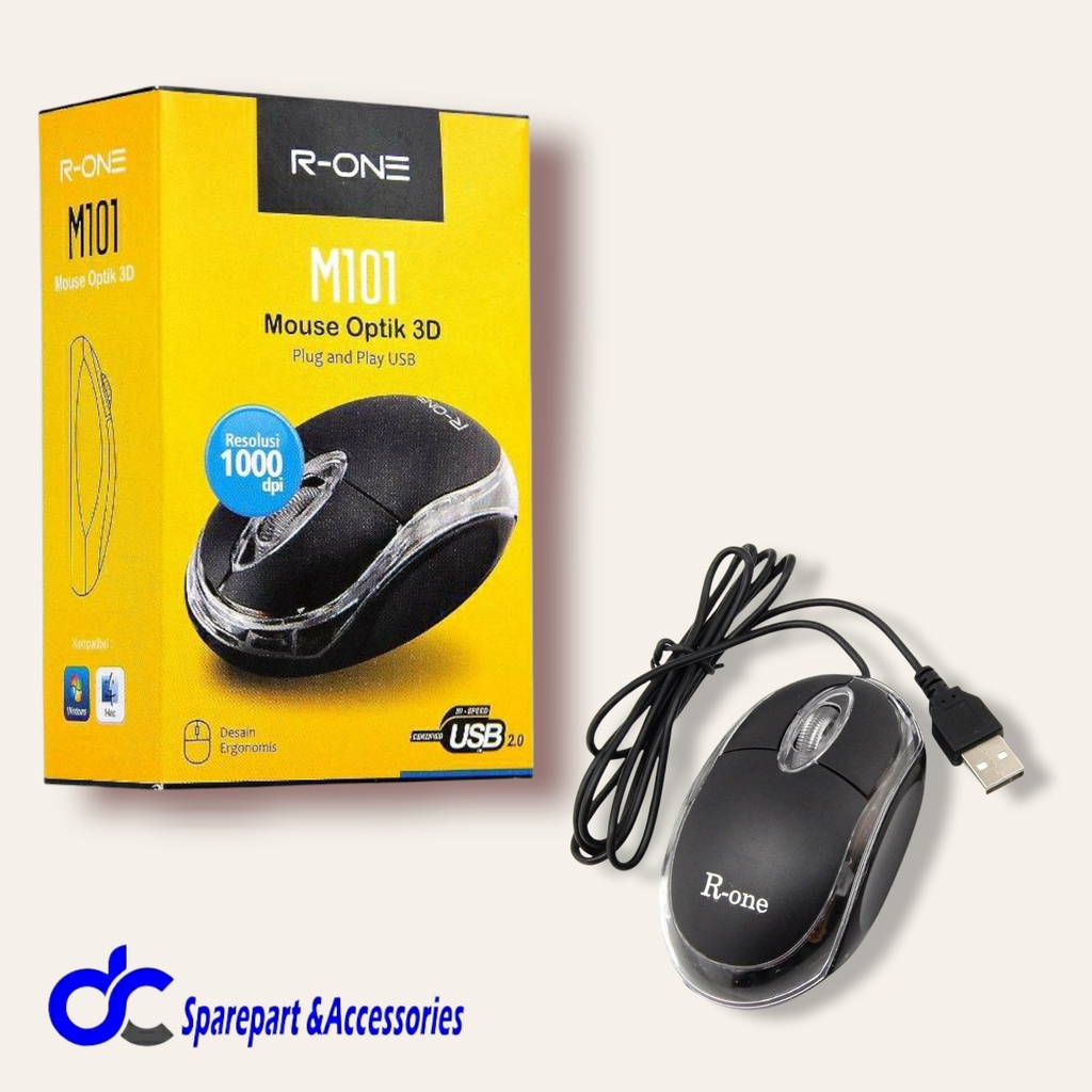 Mouse USB R-ONE