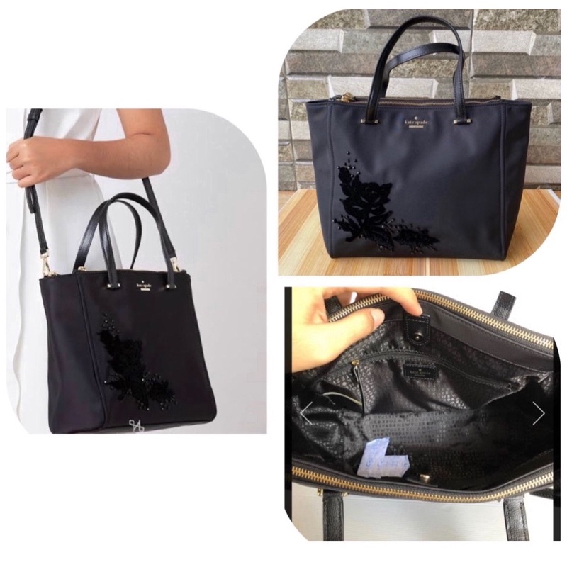 kate spade medium dawn satchel black