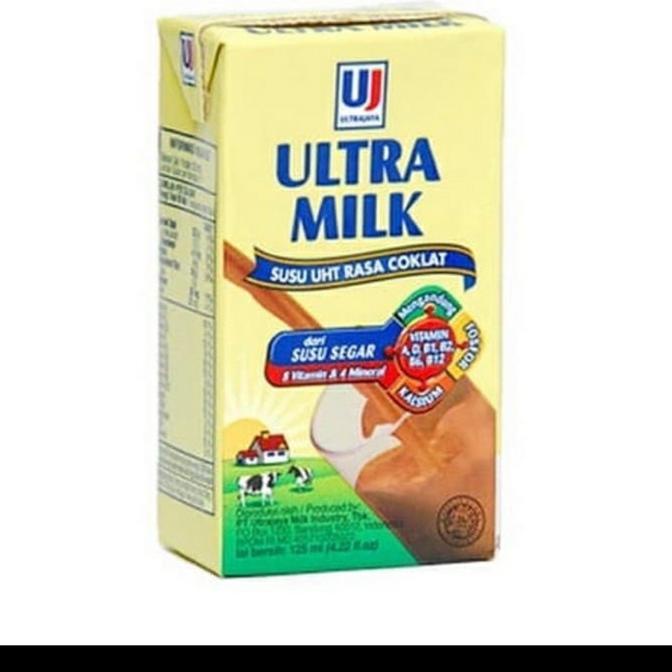 

BAYAR DITEMPAT ultramilk 125ml 40pcs - Coklat