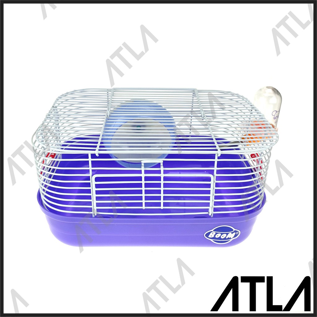 Kandang Hamster Mini Warna Rumah Hewan Peliharaan Besi Kecil KH005-4