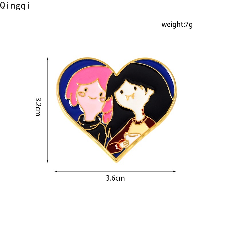 Bros Pin Enamel Bentuk Kartun Princess Bubblegum Untuk Hadiah