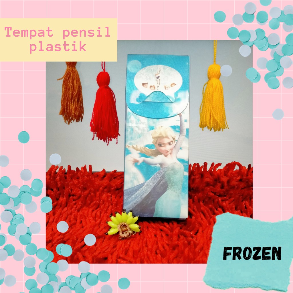 

Tempat Pensil Plastik Anak Frozen