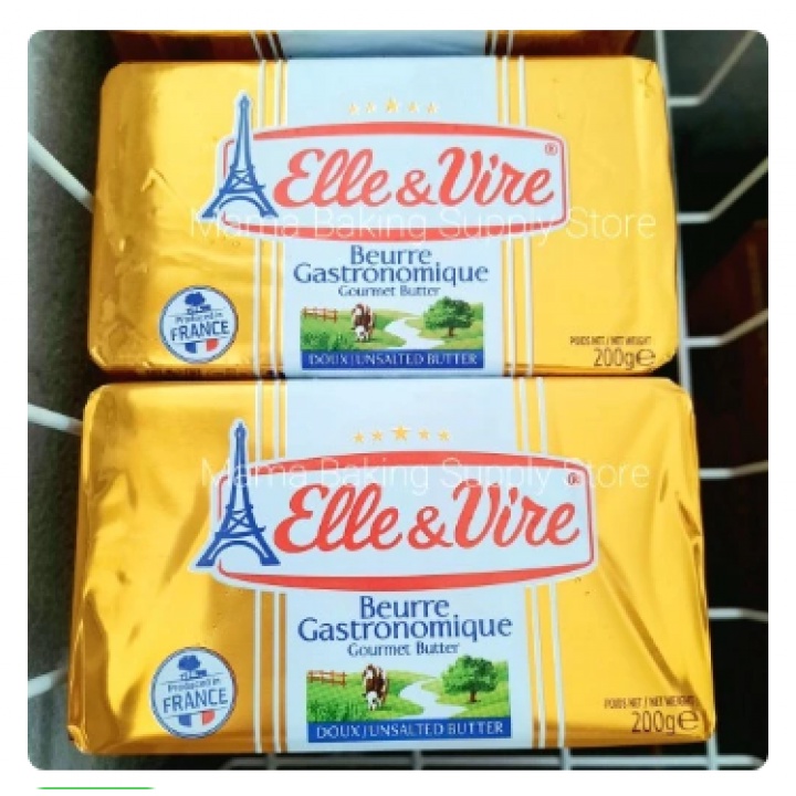 

ELLE and VIRE Doux UNSALTED Gourmet Butter 200gr