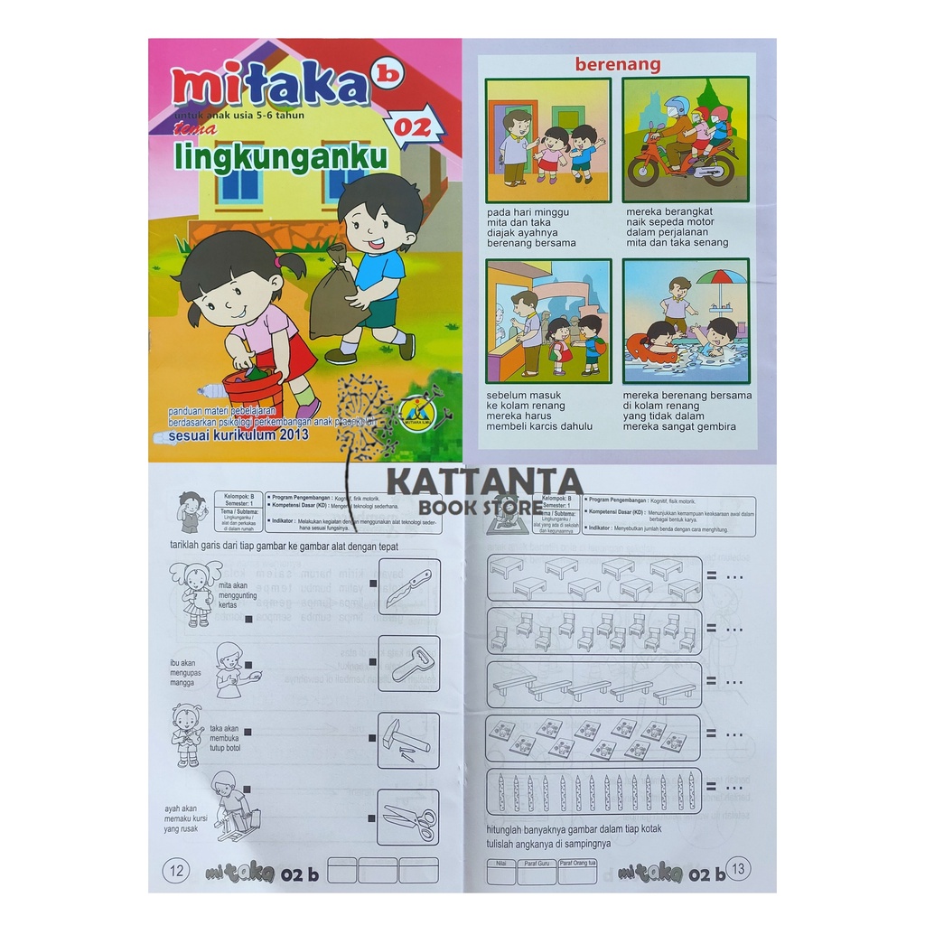 Download BUKU ANAK - TK B - MITAKA - Download Buku