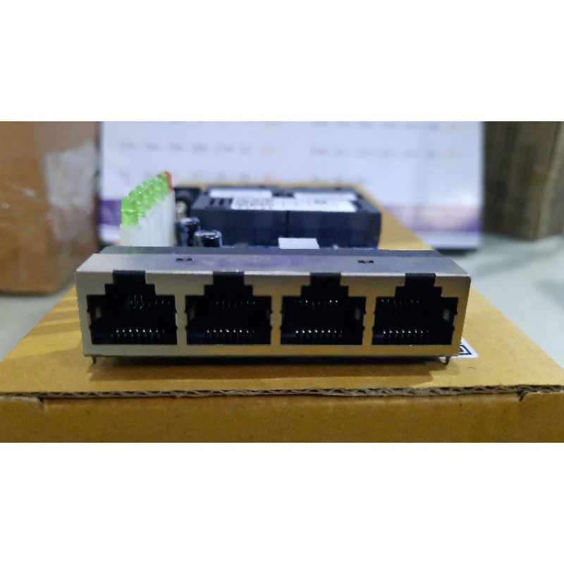 10/100Mbps 2 SC 4 RJ45 PCB BOARD ETHERNET FIBER SWITCH