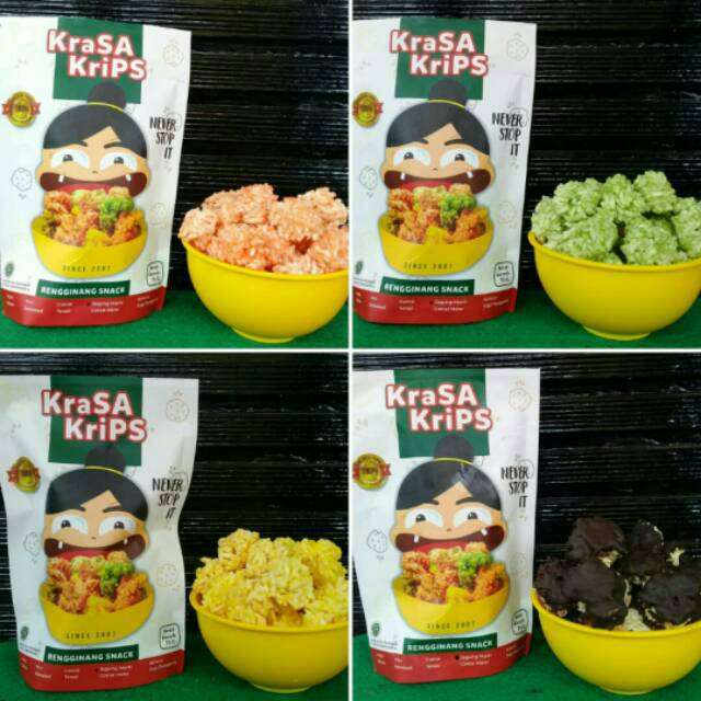 

RENGGINANG KEKINIAN Krasa krips