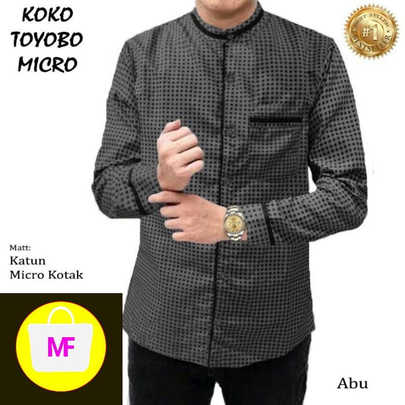 22549 Baju Koko Pria Toyobo Micro