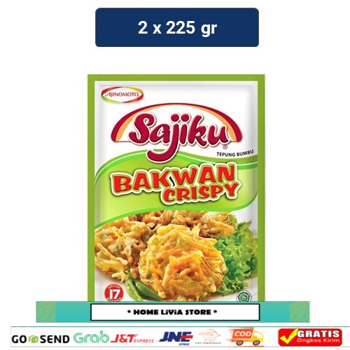 

Sajiku Tepung Bakwan 225 Gr x2