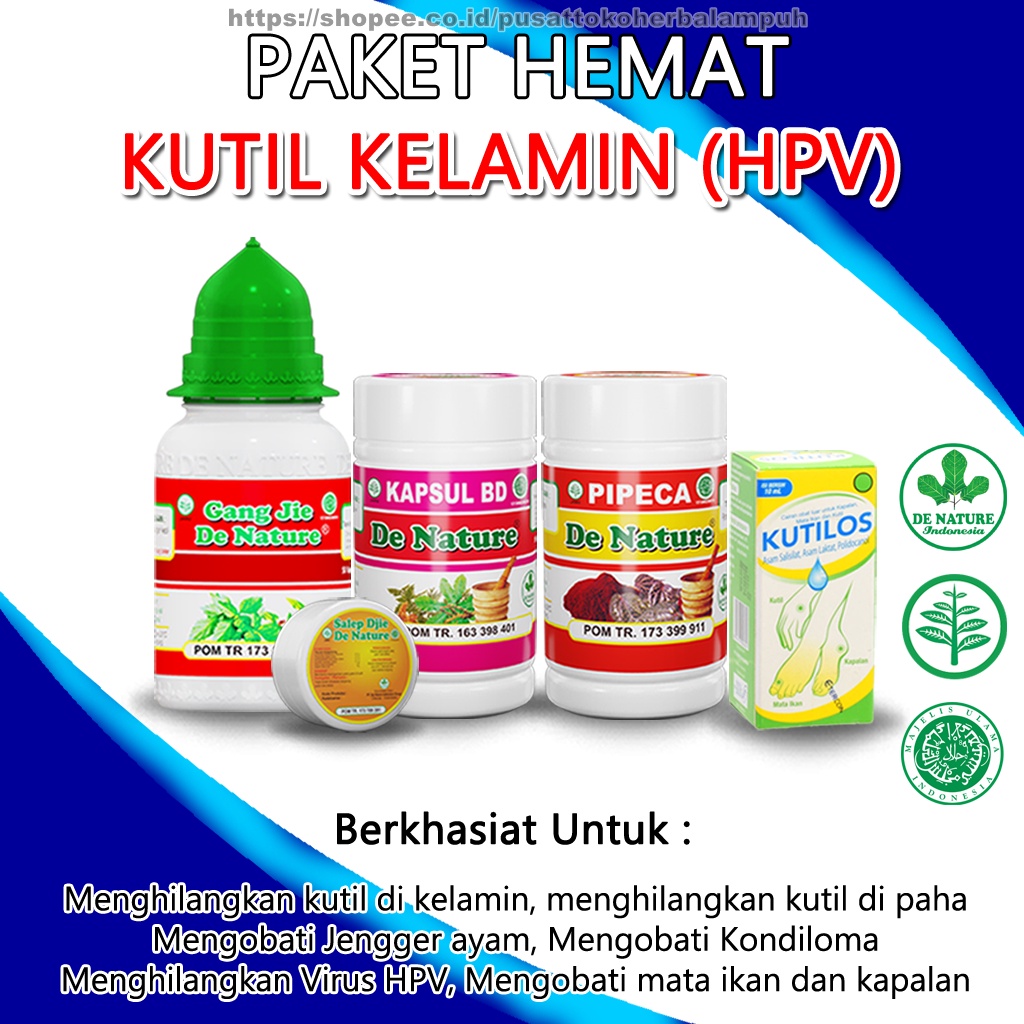 OBAT KUTIL KELAMIN DE NATURE Obat Herbal Kutil Kelamin, Herpes Genital Sifilis Pria Wanita yg ampuh 