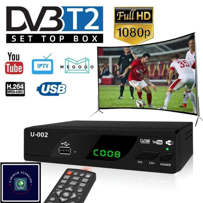 Digital Satellite TV Box Receiver 1080P DVB-T2 - U-002