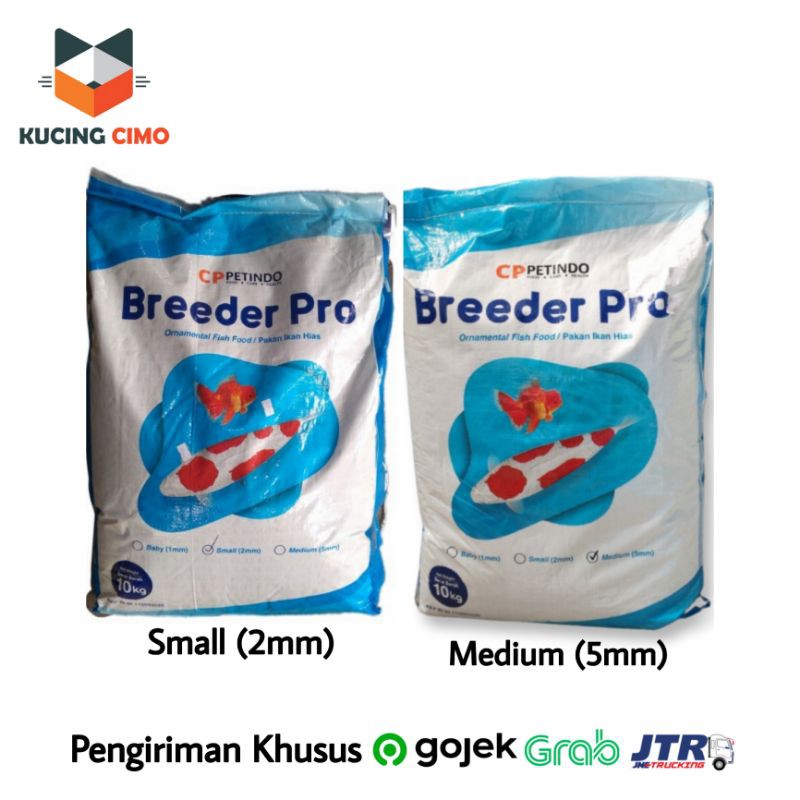 Jual Pakan Ikan Hias Breeder Pro Fish Koi Food Kg Small Mm