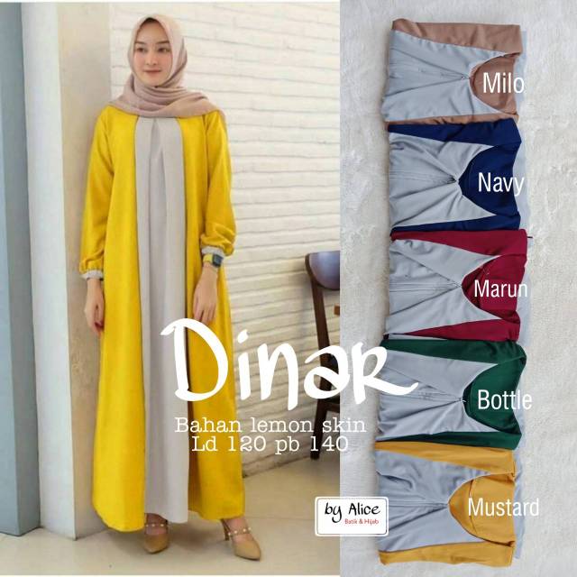 DINAR DRESS | GAMIS CASUAL