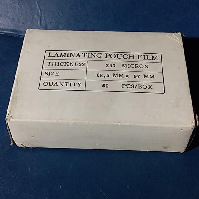 

GRATIS ONGKIR Plastik Laminating KTP 250 Mc isi 50 pc AP380