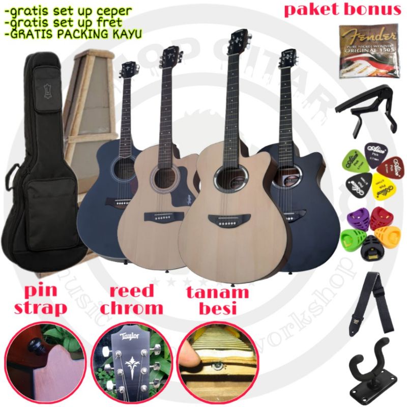 Gitar akustik yamaha apx 500ii tanam besi gitar akustik besi tanam custom