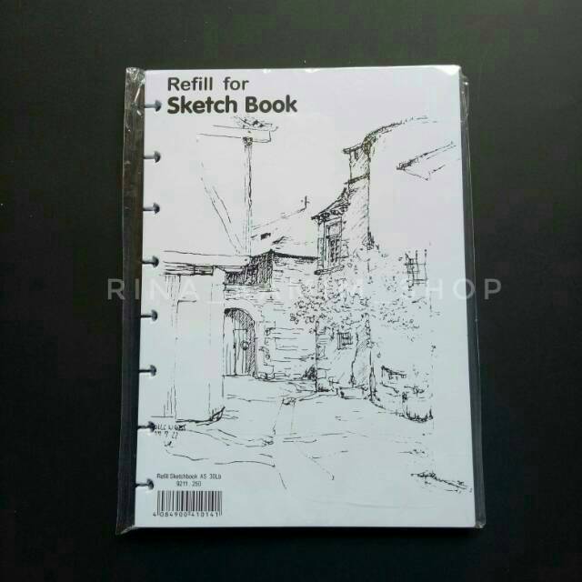 

Refill Sketch Book/ kertas isi ulang buku sketsa merek Lyra