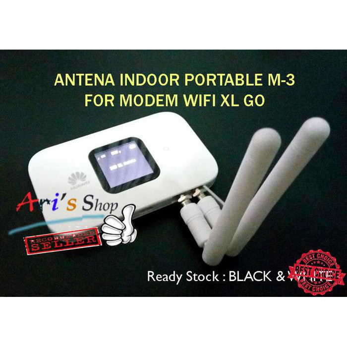 PROMO HARGA MURAH ANTENA INDOOR M-3 MODEM MOBILE WIFI MIFI 4G HUAWEI E5577C E5577 XL GO